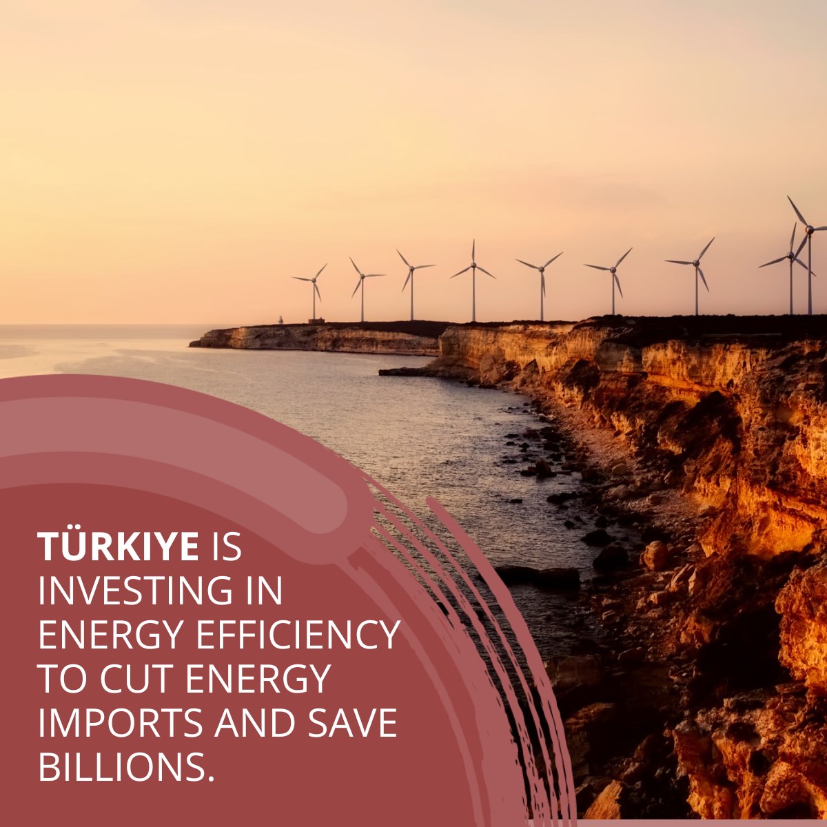 WBG_Climate's tweet image. 🇹🇷 Türkiye is investing in energy efficiency to cut energy imports (74% of supply!) and save billions. 
A new @WorldBank + #ESMAP report shows how improving efficiency can power growth, energy security and savings: wrld.bg/cojR50X0BAY #PowerMoreWithLess