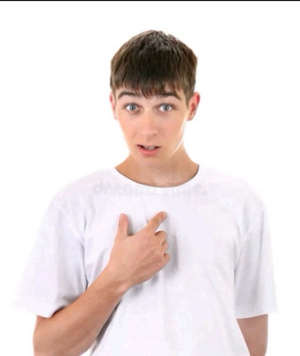 oh — pshhh , whaat ? me ?