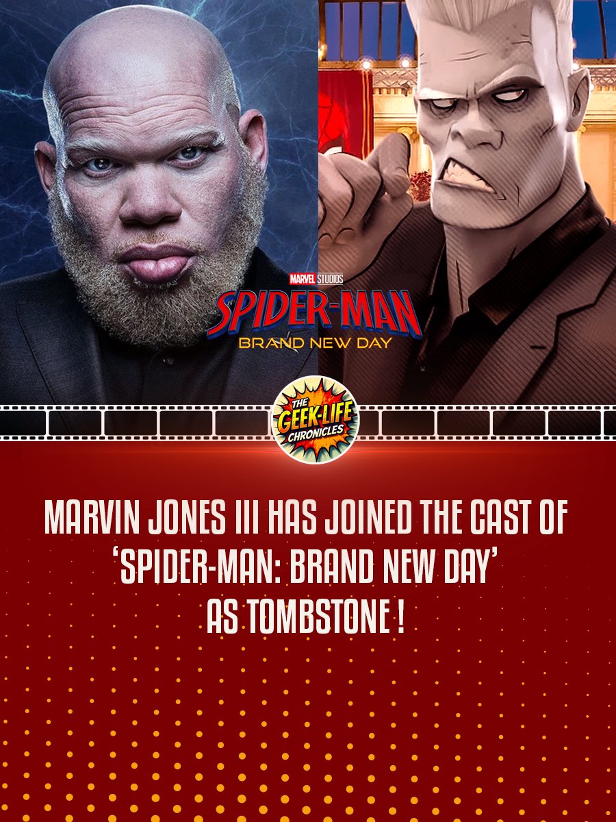 geek_chronicles's tweet image. Tombstone is here! #tombstone #SpiderManBrandNewDay #MarvinJonesIII