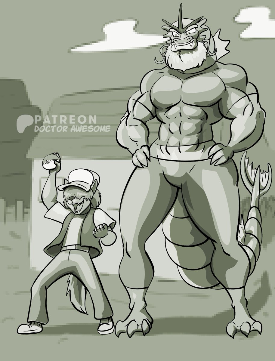 Rockaway Comm 13: Gen 1 Raida
Done in 3 hours for 45 Bucks.

#Pokemon #Pokemon #PokemonOC #PokemonOC #OC #Gyarados #GyaradosOC #Trainer #Furry #FurryTrainer #Wolf #Boy

------------

Join the Patty for as little as a tip. Link is pinned at the top.