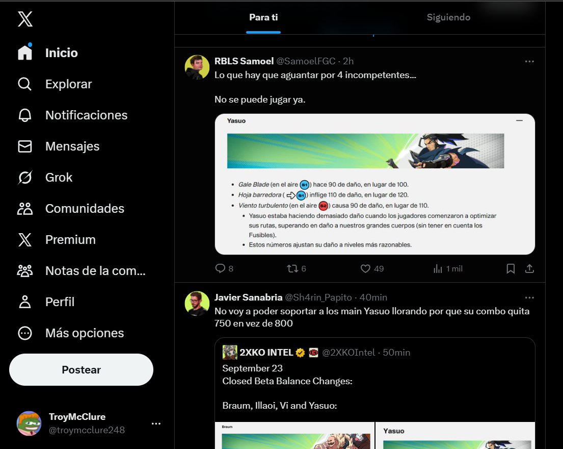 El timing <a href="/Sh4rin_Papito/">Javier Sanabria</a> <a href="/SamoelFGC/">Samoel</a>