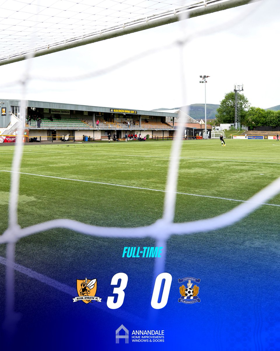 Full-time in Alloa.