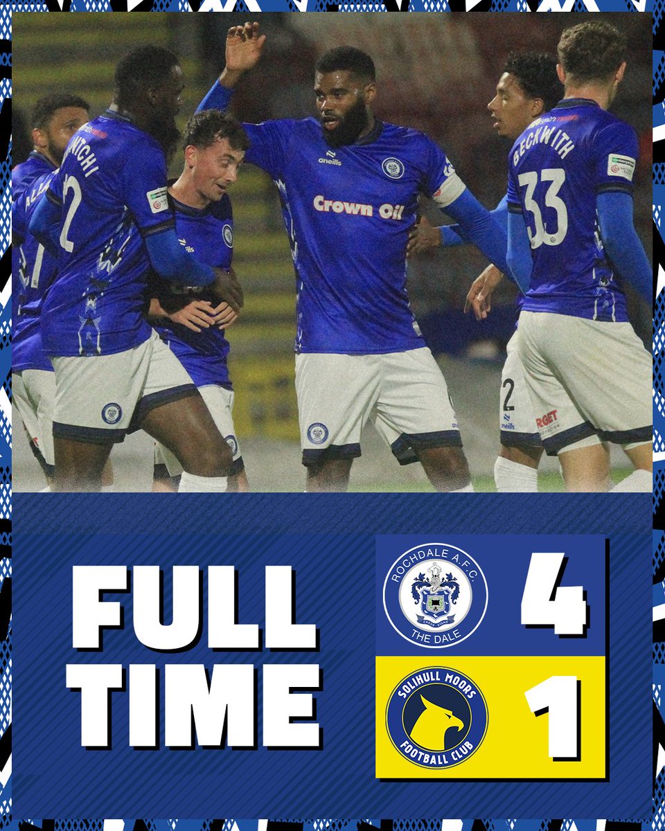 Rochdale AFC (P) tweet media