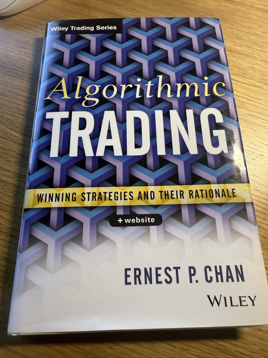 pimpo_sir's tweet image. Some key takeaways from Chapter 1 of @echanQT Algorithmic Trading.
#proptrading #learning #quantfinance