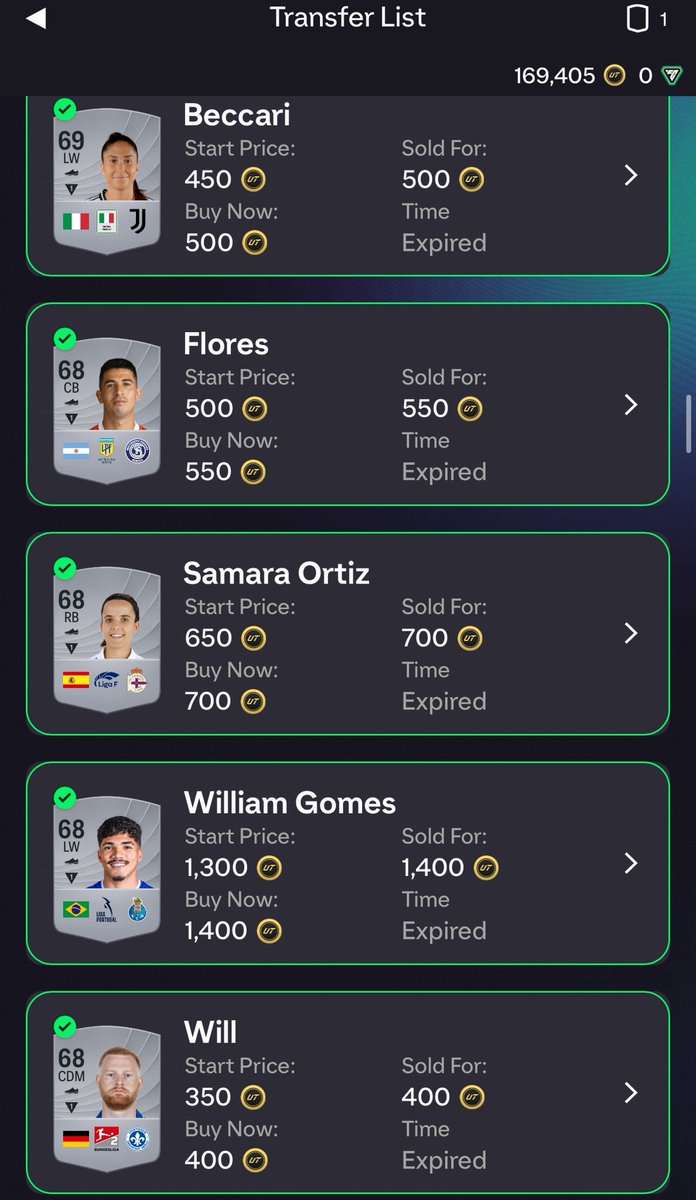KillerFutCoins's tweet image. Sales from today with Silver method💰

You can do this too very easily ✅

I’ve already sent the guide to many people.

If I missed you like &amp;amp; retweet, follow me and comment done ✅