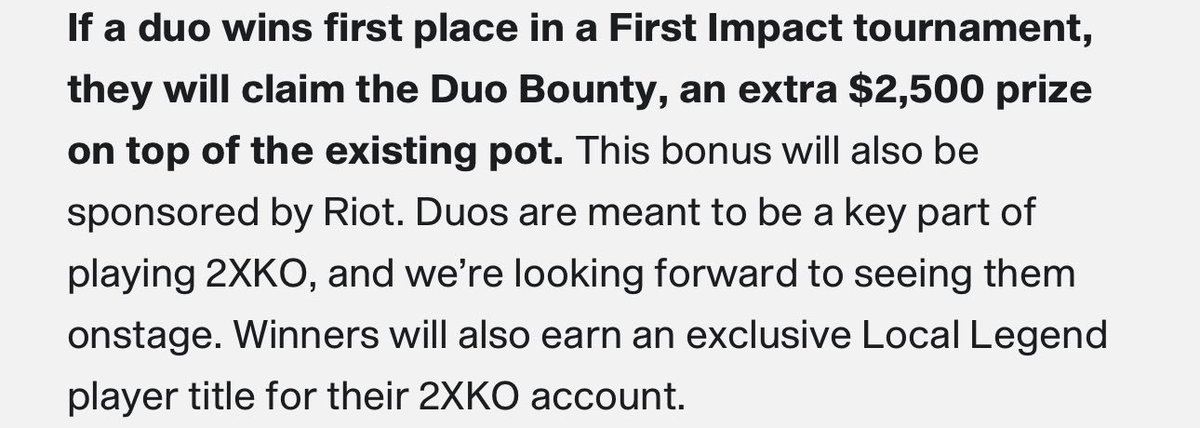 Don't let this fool you. If it was $2500 each it might be something, but looking at the events on the list you will likely end up making around $250 more.

Also, can we start the discussion that signing up as a team shouldn't cost double? You're only taking up one bracket spot.