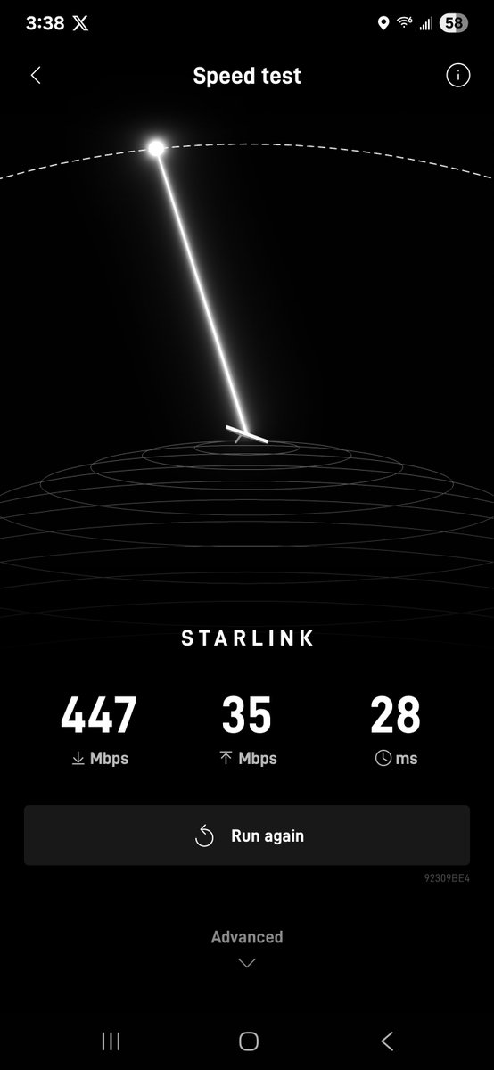 wpd1990's tweet image. Internet from space. I love @Starlink