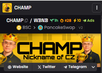 Champonbsc's tweet photo. TOP 30 TRENDING HAS BEEN CRACKED, TOP 5 IS COMING WITH WHAT WE HAVE IN STORE! $CHAMP https://t.co/CSrIxVwVz9