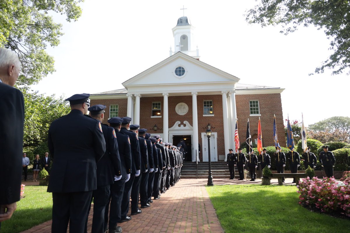 The Nassau County PBA attended the funeral of our brother John Emmel who tragically passed away from 9/11 related cancer. We will #neverforget the sacrifice he made on that tragic day.