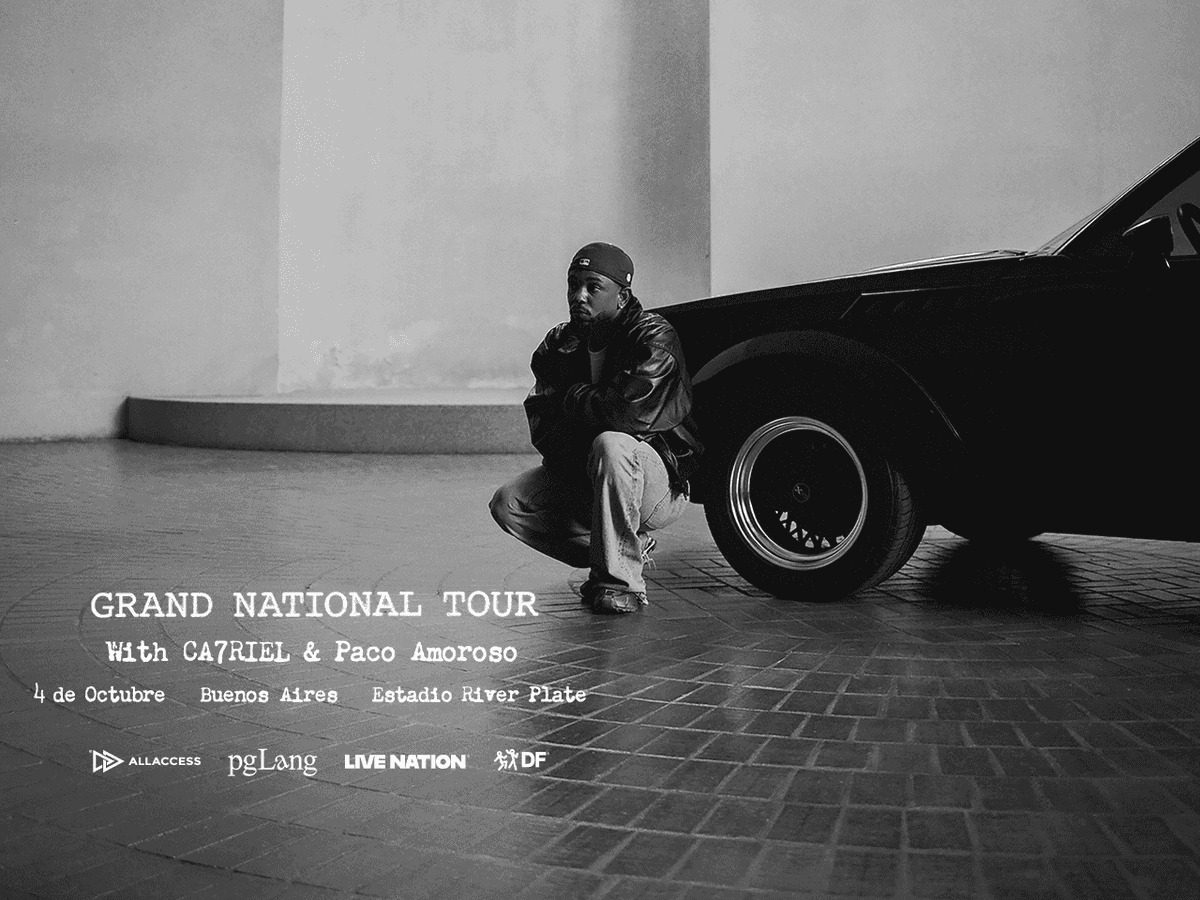 patygriffiths's tweet photo. Vendo 2 entradas para #KendrickLamar + #ca7rielypacoamoroso en River el 4/10 - Platea Preferencial San Martín baja #GrandNationalTour . Precio a convenir https://t.co/k1qK05HB0G