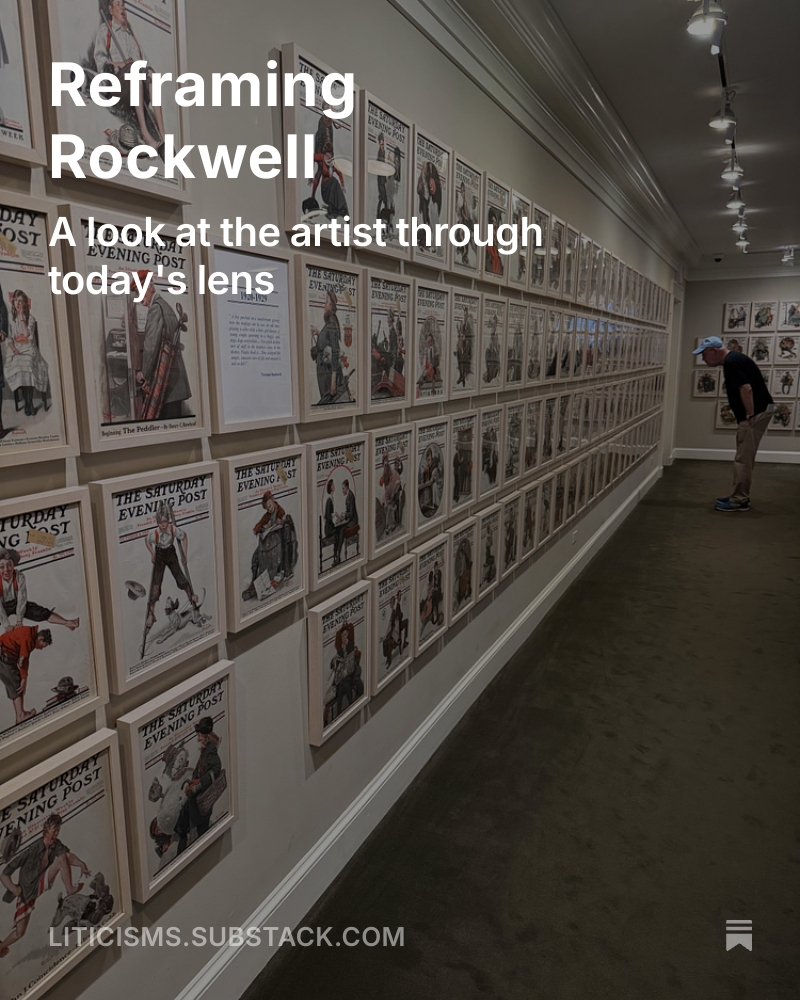 kfireman1's tweet photo. A new look at an American icon at a fraught moment - new on Liticisms: https://t.co/2k2NpRzkxg https://t.co/p9kynVFY7m