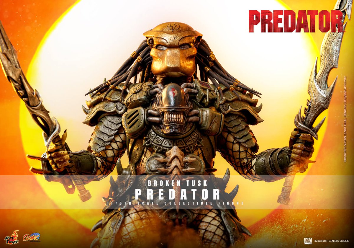 predatormovie's tweet image. Broken Tusk #Predator action figure unveiled by Hot Toys! /_\

See more: predator-movies.com/news/iconic-br…