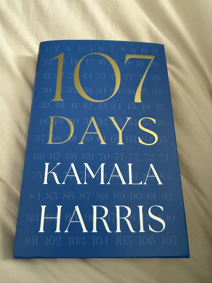 I did skip ahead to October 13, when you came to Greenville <a href="/KamalaHarris/">Kamala Harris</a> , and there is no mention of your introducer that day… BUT I am so excited to dive into this book and relive 107 days of my life in which hope was the most alive it had ever been.