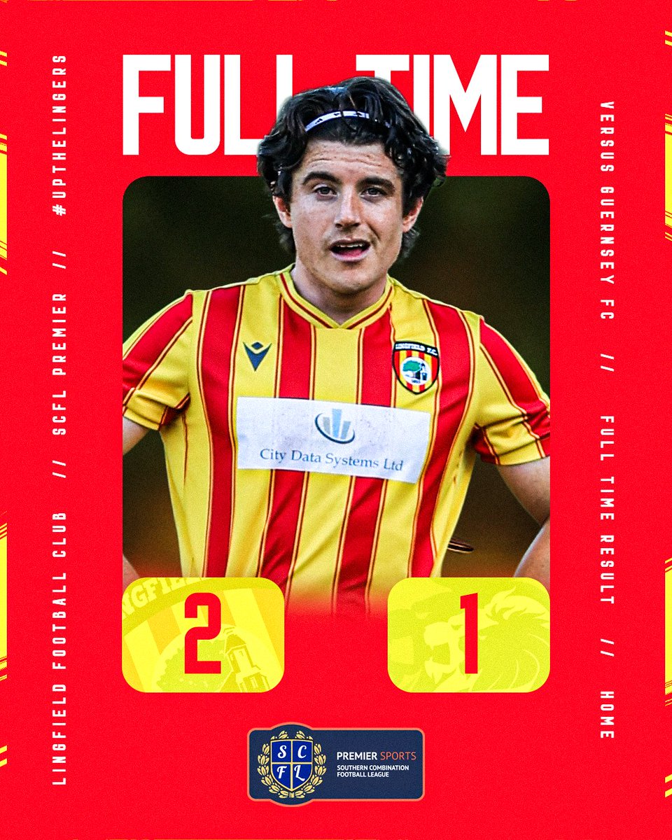 Lingfield_FC's tweet image. ⚽️⚽️FULL TIME⚽️⚽️

Goals from Cartwright and Duah-Kessie complete a clinical night in front of goal as we get our first W of the premier league season against a tough opponent!

#3points #upthelingers #scflpremier #win #step5 #nonleaguefootball