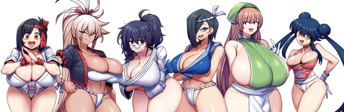 フィ~ッ
やっと立ち絵が全部できた♪ 