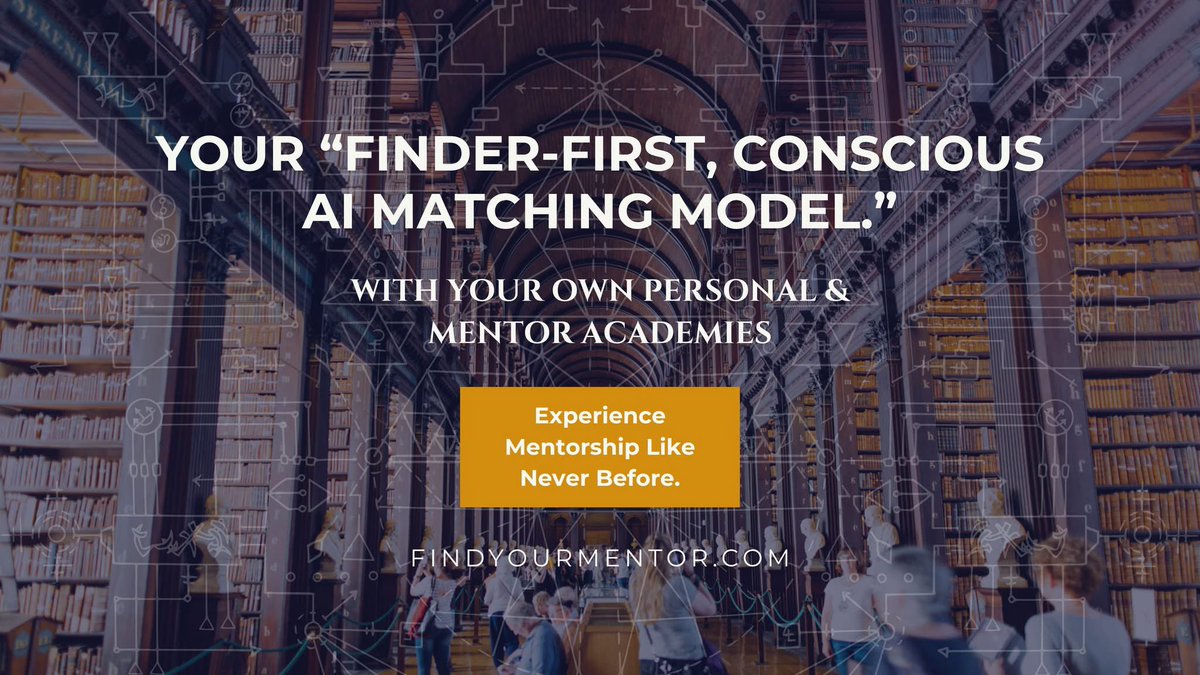 FYMentor's tweet image. 🚀✨ The movement to Heal the Divide starts NOW.

Tomorrow, Find Your Mentor™ takes its first historic step.

🔹 Conscious AI Matching
🔹 Growth &amp;amp; Impact
🔹 Founding Member Advantage

🗓 Sept 24 | 8PM EST | Zoom
👉 Reserve your seat: lnkd.in/gfrGF-Np

#FindYourMentor