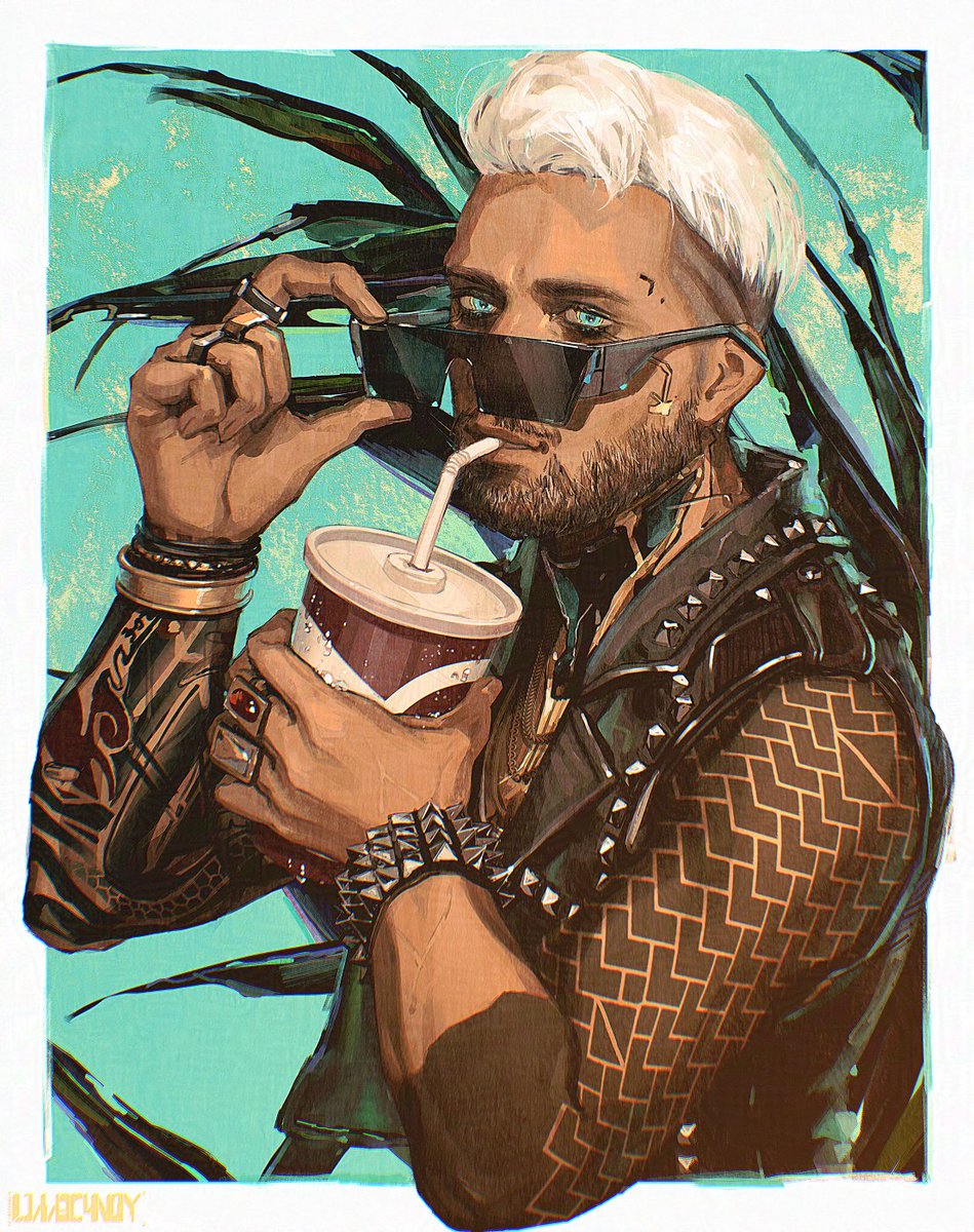 夏も終わりなのでちょっと涼しげケリー‖ FANART : Cyberpunk 2077