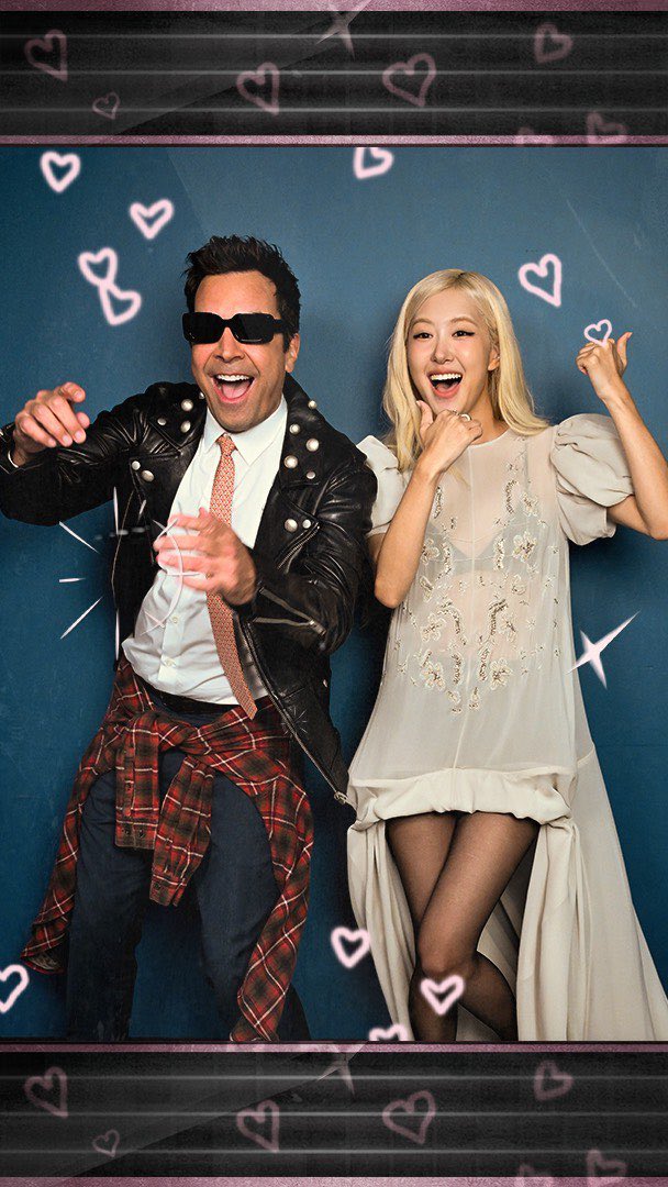 ROSÉ AND JIMMY FALLON