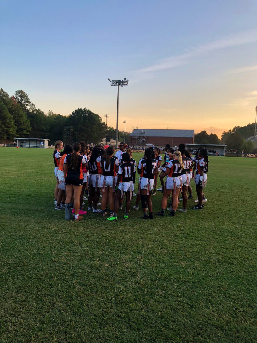 hooverbio's tweet photo. Hoover Flag Football vs Helena #GoBUCS #HooverBucs🏴☠️ https://t.co/VOQIpVW0bZ