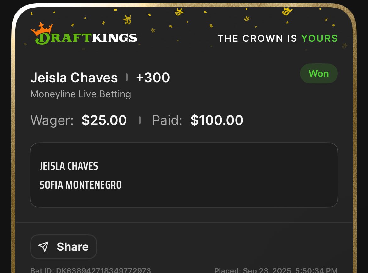 MarioEs59753351's tweet image. Jeisla Chavez with the clutch win 🔥🔥💸💸 got her live after the 1st round #DWCSweek7 

Just a couple clicks…