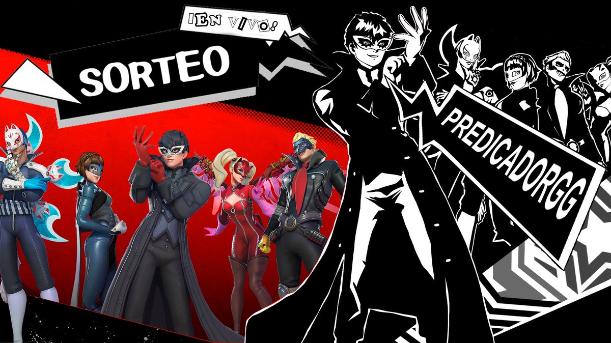 ¡Segundo sorteo de fin de mes!

Hoy tenemos un impresionante MEGALOTE de Persona: Phantom Thieves gracias a los muchachos de <a href="/OverwatchLATAM/">Overwatch</a>  y <a href="/Blizzard_Ent/">Blizzard Entertainment</a> .

🔴EN VIVO: Twitch.tv/PredicadorGG

¡Mucha suerte a todos!
#ow2xphantomthieves #ow2temporada18 #ow2creator