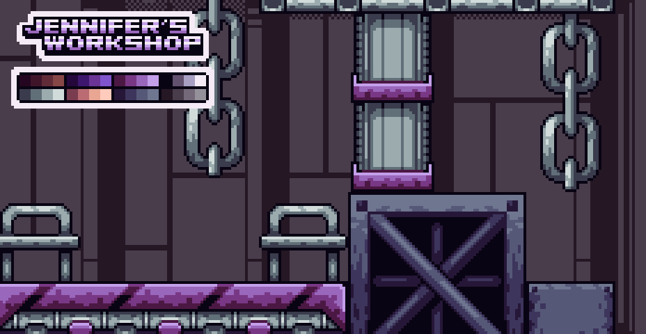 RustBucket0's tweet image. Made a palette on lospec!
Themed this one around Jennifer and her workshop!
lospec.com/palette-list/j…
#pixelart #ドット絵