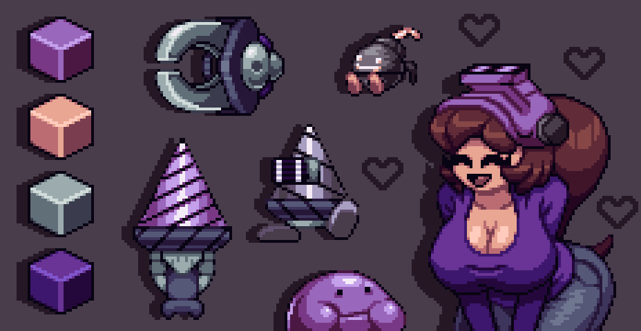 RustBucket0's tweet image. Made a palette on lospec!
Themed this one around Jennifer and her workshop!
lospec.com/palette-list/j…
#pixelart #ドット絵