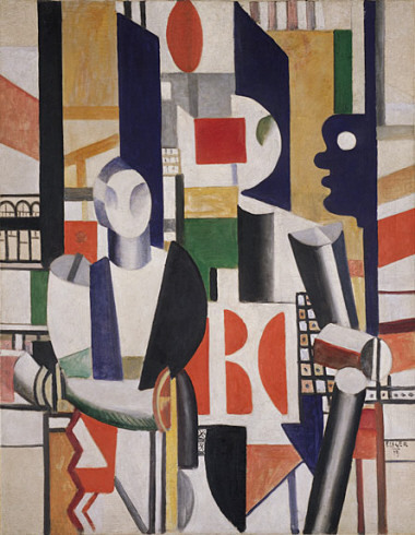 Men in the City by Fernand Léger #artbots #guggenheim