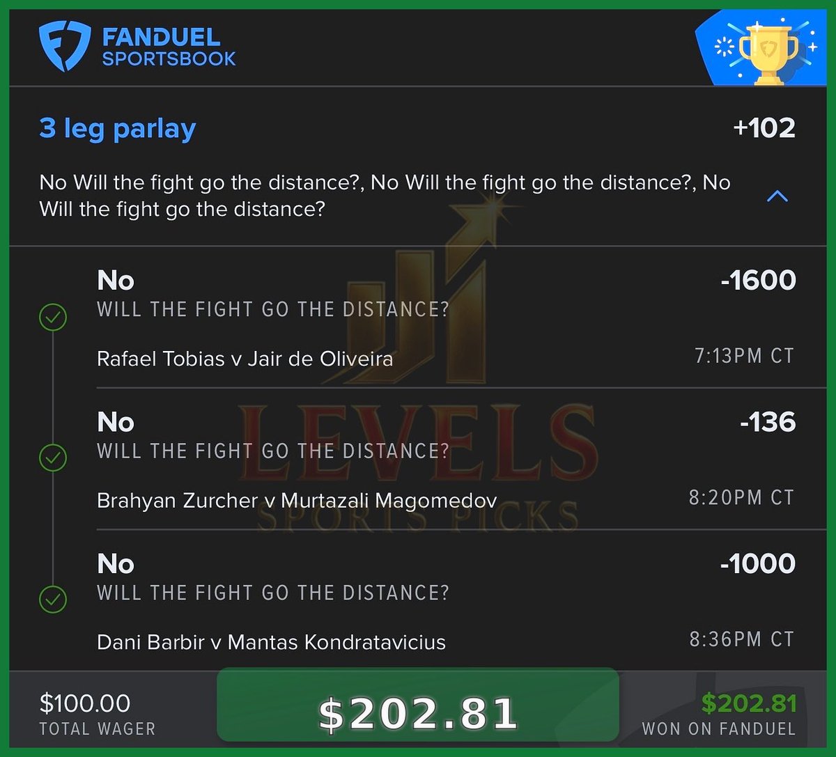 TheCoachesDesk's tweet photo. Let’s get some more #DWCSWeek7 Wins ✅

🥊 The #DWCS Builder 

Join @LevelsPicks for everything ⬇️

🔥 30% OFF your 1st month w/code 👇
🖥️ Use promo code : LEVELS

🔗 https://t.co/LLJSsOWurI https://t.co/IiBY7cHgca