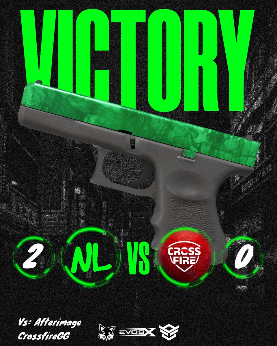 NL CS2

The boys came out tonight and took the dub 2-0. GGs

Dust 2: 13-9
Inferno: 13-7

Thanks for casting <a href="/PlayCrossfireGG/">CROSSFIRE GG</a> and <a href="/Meio_Demais/">MeioDemais</a> 

<a href="/PlayCrossfireGG/">CROSSFIRE GG</a>
Vs: Afterimage

<a href="/ItssBanss/">zBanss</a> 
<a href="/lone_starrr/">LoneStarrr</a> 
<a href="/Meechu57/">Brad Weiand</a> 
<a href="/DacScs2/">DacS</a> 
<a href="/JTrops_/">Justin</a>