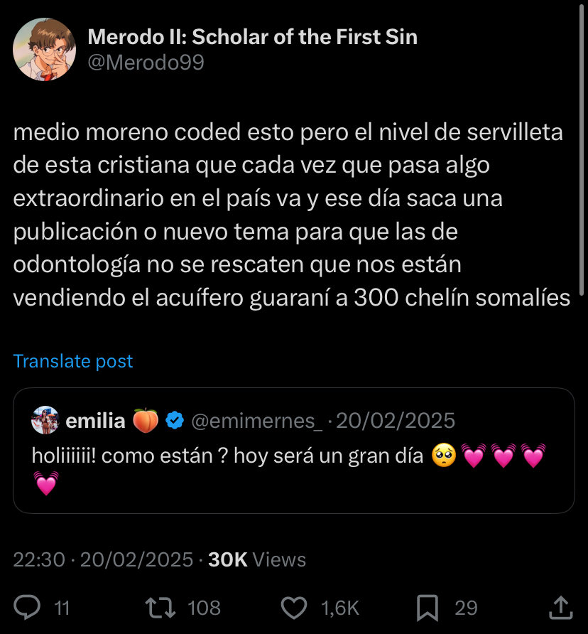no me voy a cansar de decirlo