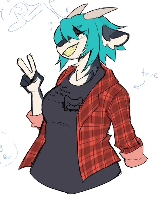 Don't make reference sheets because then after posting them you'll decide your character should be fat and have sasuke hair