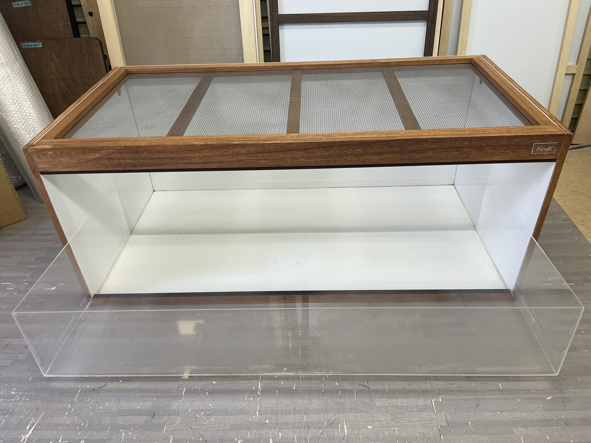 OSB木製ケージ(未使用)2個セット FandK 爬虫類木製ケージ on X: 