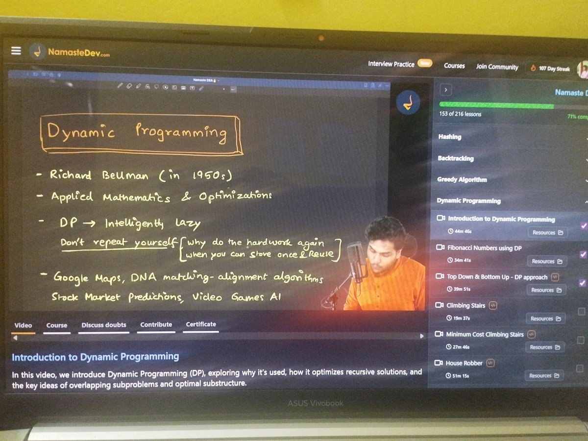 cham_vijay's tweet image. Morning session done 3 to 7.30 ✅ 
Solved 
candy -2 pass
Candy - 1pass
Into to Dp
Fibonacci Numbers using Dp
Memorization 
Tabulation approch