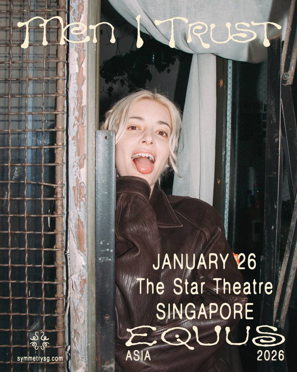 Releasing not one but two of our favourite albums of the year, indie darlings Men I Trust bring their Equus Tour to Singapore on 26 January 2026 at The Star Theatre. 

Tickets out tomorrow at 10am via our link below.

🎟️: bookmyshow.sg/events/MITSGP26