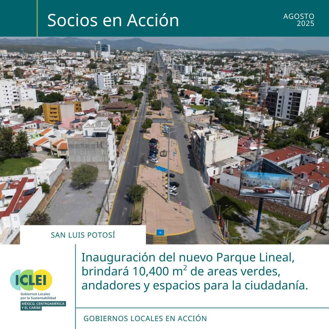 ICLEI - México, Centroamérica y el Caribe tweet media