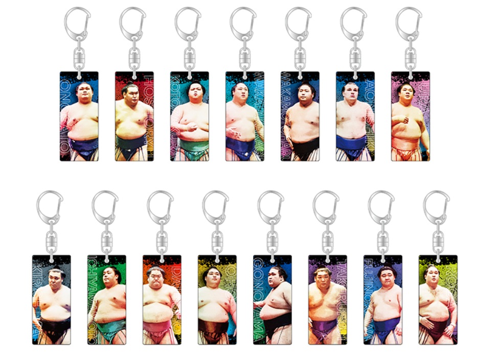 ✨大相撲ガチャ✨／ 新商品 「スティックキーホルダー」 土俵上の気迫