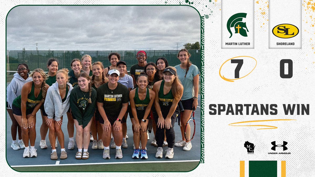 What a match! @ml_girlstennis dominates Shoreland with a 7-0 win. Outstanding performance by our Lady Spartans on the court! @metroclassic1