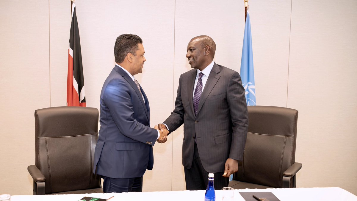 Le Président du Conseil Présidentiel de Transition, S.E.M. <a href="/Lsaintcyr/">Laurent Saint-Cyr</a> , a rencontré le Président de la République du Kenya, Dr. William Ruto, en marge de la 80ᵉ session de l’Assemblée générale des Nations Unies à New York. Ils ont échangé sur le rétablissement de la sécurité en