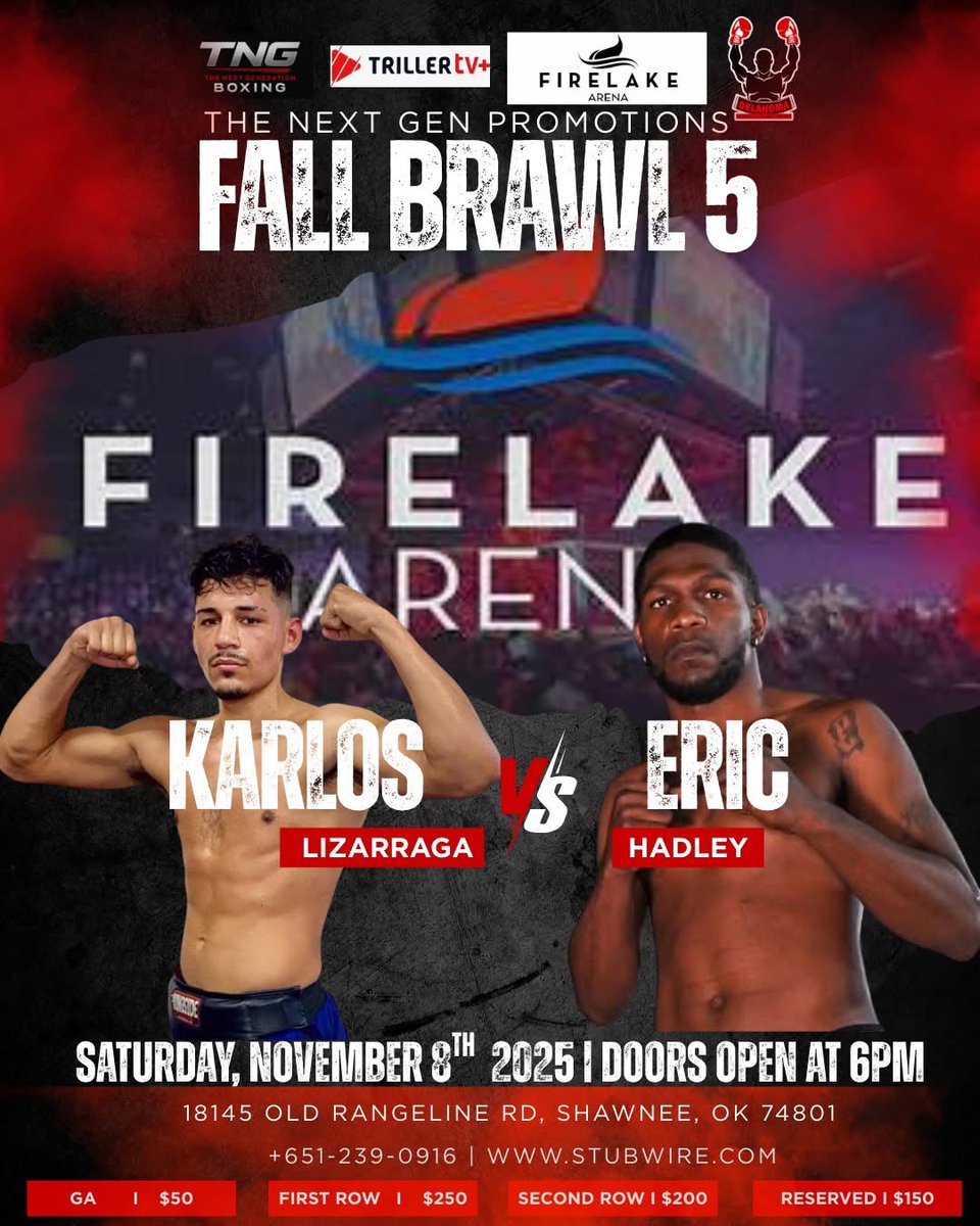 Boxing is coming back to FireLake Arena with Fall Brawl 5! Fall Brawl 5 is set for November 8th and tickets cost as little as $50. To purchase tickets, visit firelakearena.com.