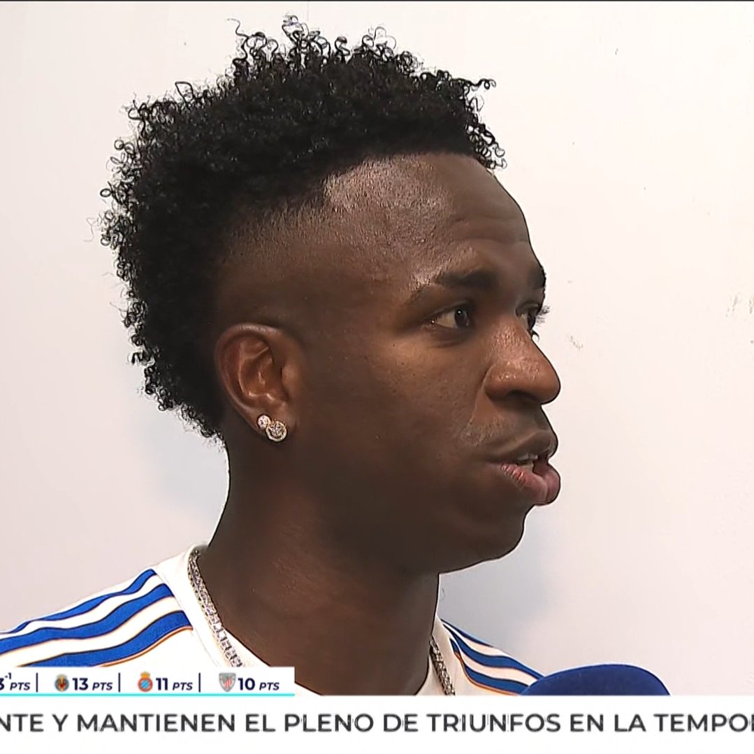 🚨🗣️ فينيسيوس جونيور: "هدفي؟ لقد علمني لوكا مودريتش طريقة التسديد، ونحن نفتقد له. لقد قدمنا ​​أداءً رائعًا منذ البداية من ناحية الضغط والاستحواذ، هكذا يجب أن نفوز دائمًا".