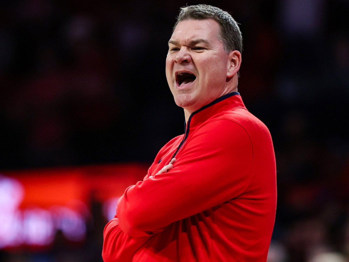 Arizona’s Non-Conference Schedule:

Saint Mary’s (EXH)
Florida (N)
UCLA (N)
@ UConn
vs Auburn
Alabama (N)
San Diego State (N)

Absolute gauntlet. 😳