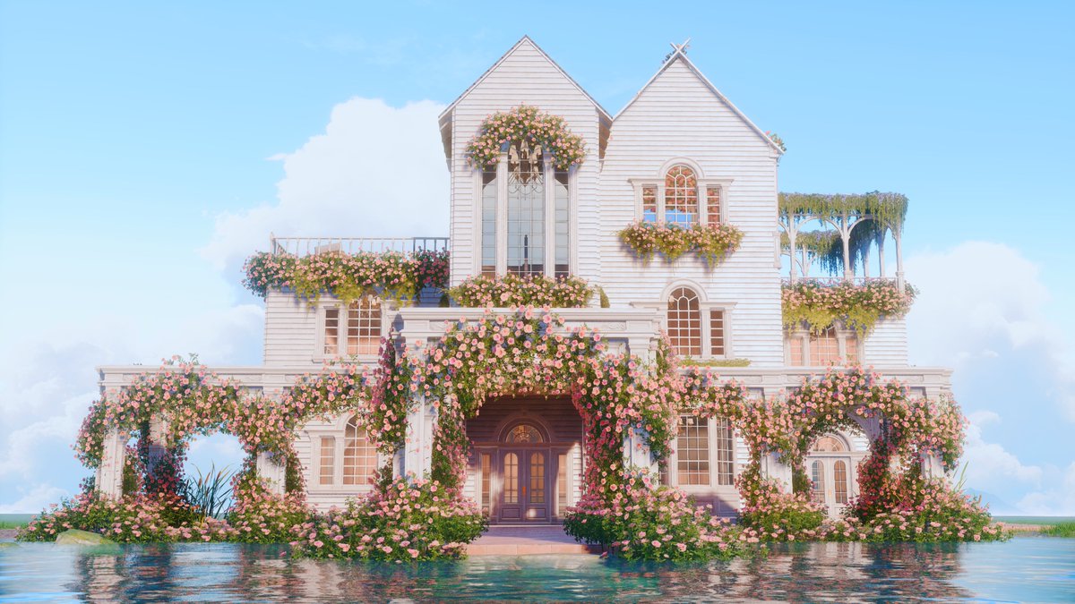 Does anyone want to take a guess how many Astralites/flowers this house is going to cost when its finished? 🤣