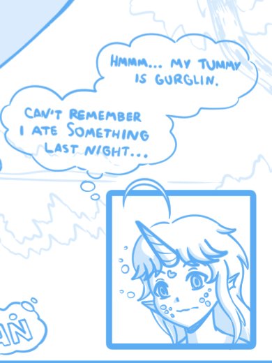 Also sketching small comic page with Ylva ^ ^