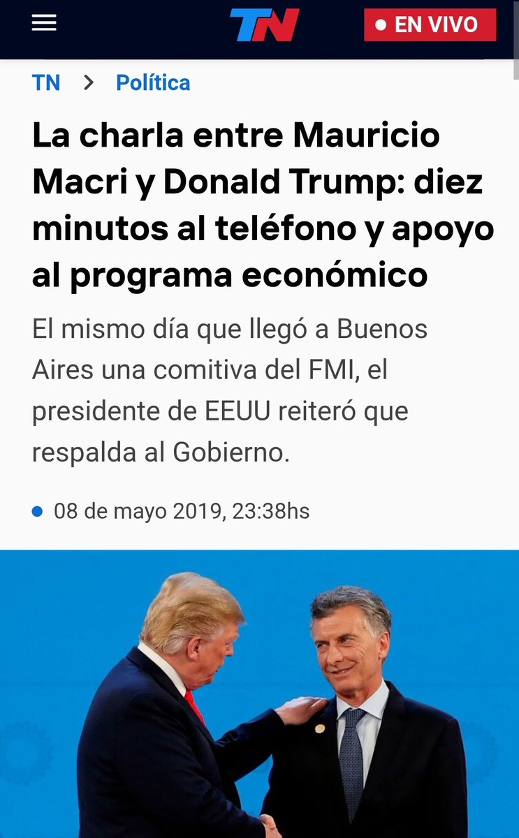 EdgardoRovira's tweet image. Milei y Caputo le quieren hacer creer a los argentinos que el "apoyo" de EEUU al programa económico del Gobierno es lo mejor para nuestro país y la solución definitiva.

Esto ya lo vivimos muchas veces, somos un loop eterno. Todo termina en #EstallidoSocial y #Default.