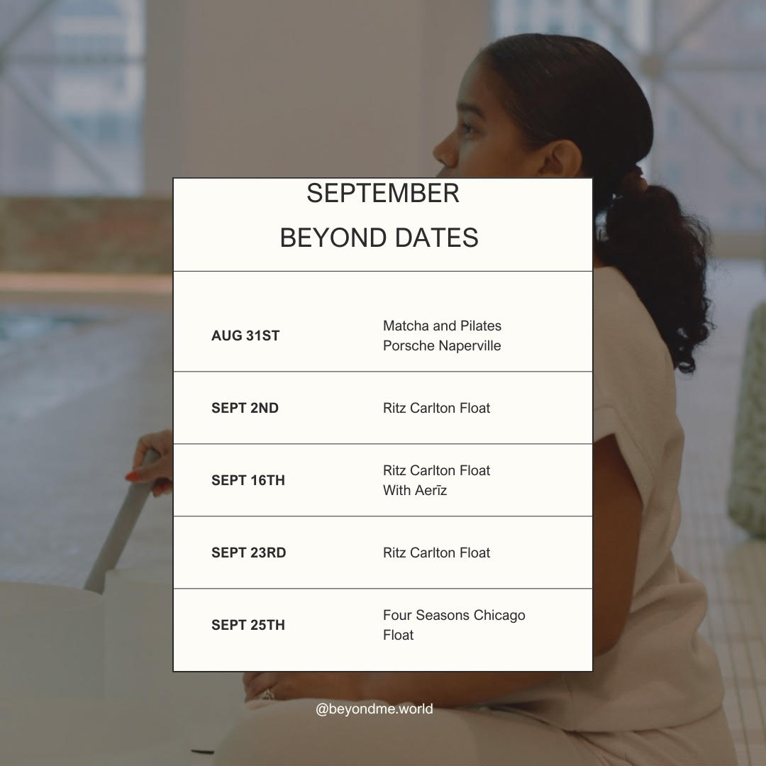 SwankPR's tweet image. #ClientEvents - ✨ Find your calm, elevate your energy ✨with our #client @BeyondWellness NEW upcoming Sound Event

- The Ritz-Carlton &amp;amp; Four Season Floats – Starts at 6:30 PM
- Porsche Experience – Starts at 8:00 AM – 9:00 AM

#Swankpr #BeyondWellness #SoundEvent