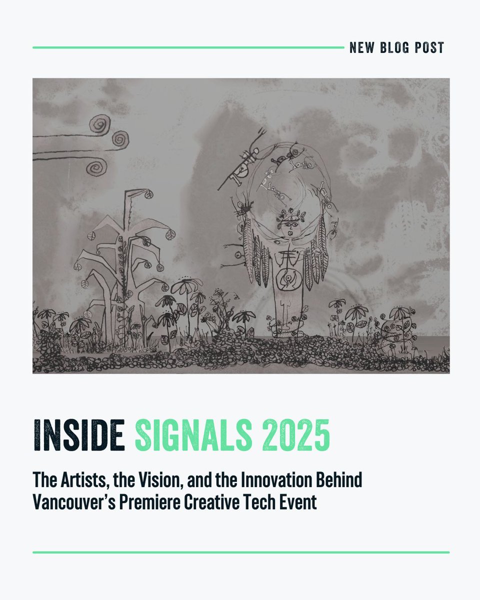 DigiBC's tweet image. The Signals Creative Tech Expo is coming up soon, October 3–12, and we’re ⭐incredibly⭐ excited to shine a spotlight on so many storytellers, designers, and innovators who are shaping the future of interactive art, here in B.C. and beyond. @VIFFest 

🔗digibc.org/2025/09/22/ins…