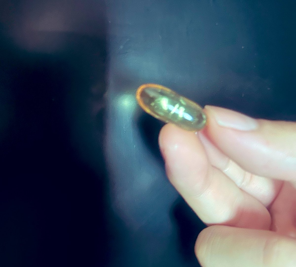 最近買ったサプリが
爬虫類の卵みたいで怖い