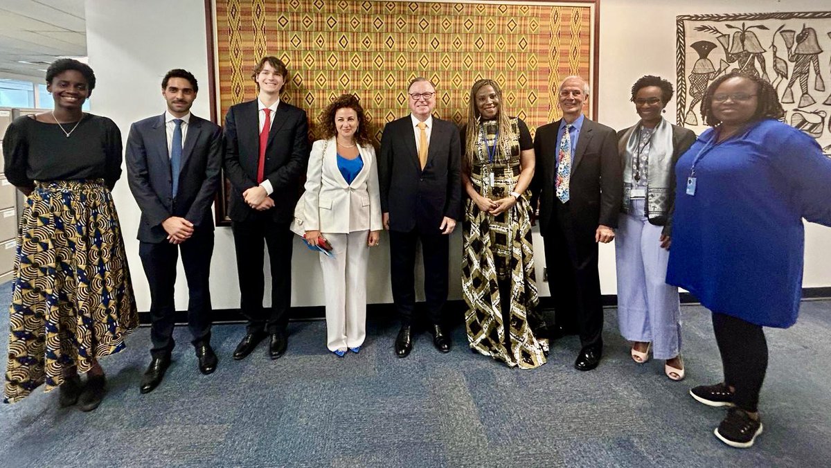 ahunnaeziakonwa's tweet photo. Had an interesting discussion with Mr Jean R. Boulle, Founder of Boulle Mining Group.
We explored leveraging his experience across #Africa to collaborate on #timbuktoo’s #ManuTech Hub in #Ethiopia & #MineTech Hub in #Zambia, focusing on #innovation & responsible mining.
#UNGA80 https://t.co/fKSRLWik3m