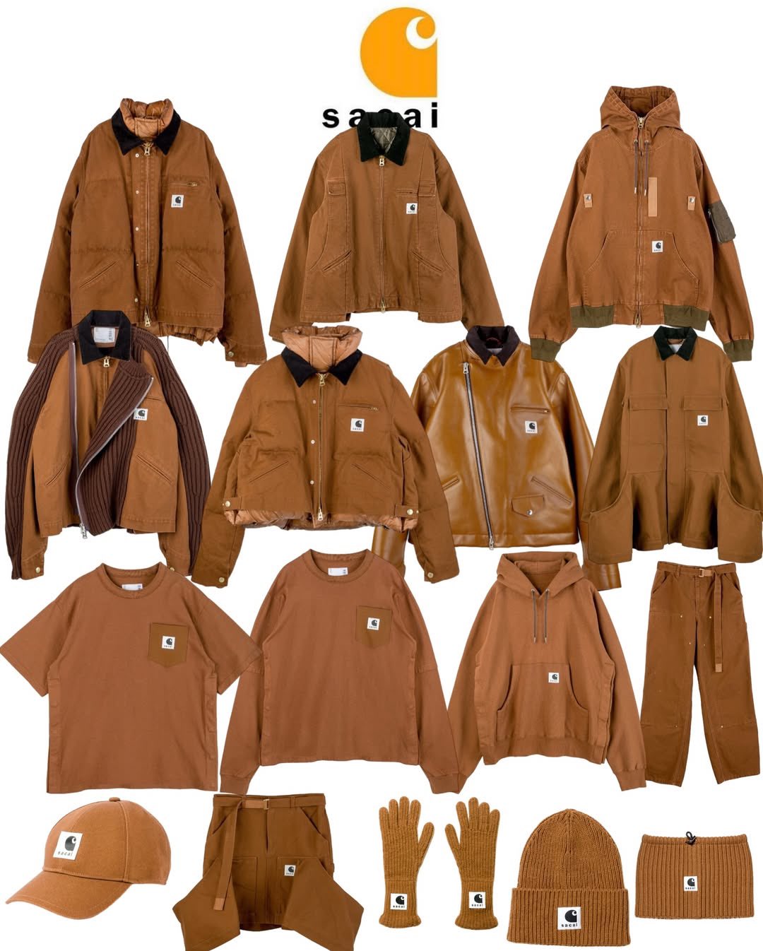 即発送SACAICarhartt WIP SiberianCanvas １ Sacai - Sacai X Carhartt WIP Men's Canvas Parka Siberian